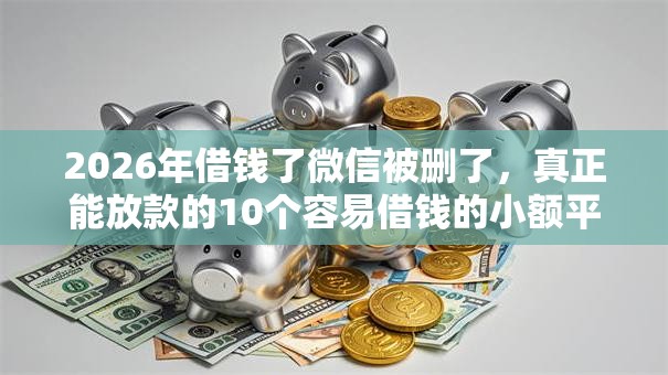 2026年借钱了微信被删了，真正能放款的10个容易借钱的小额平台推荐