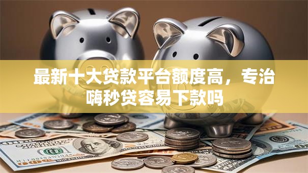 最新十大贷款平台额度高，专治嗨秒贷容易下款吗