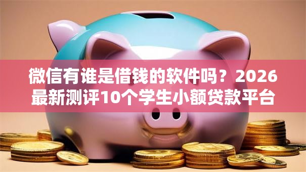 微信有谁是借钱的软件吗?2026最新测评10个学生小额贷款平台 微信有谁是借钱的软件吗?2026最新测评10个学生小额贷款平台