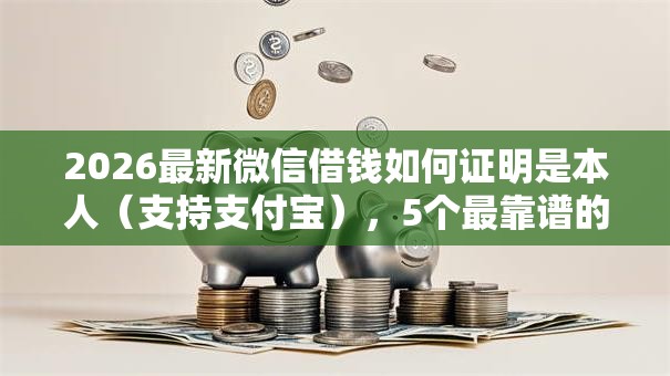 2026最新微信借钱如何证明是本人（支持支付宝），5个最靠谱的网贷平台无私分享