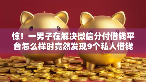 惊!一男子在解决微信分付借钱平台怎么样时竟然发现9个私人借钱平台,事后分享了出来 惊!一男子在解决微信分付借钱平台怎么样时竟然发现9个私人借钱平台,事后分享了出来