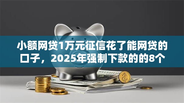 小额网贷1万元征信花了能网贷的口子，2025年强制下款的的8个平台介绍