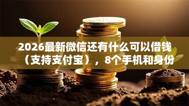 2026最新微信还有什么可以借钱(支持支付宝),8个手机和身份证快速借钱平台无私分享 2026最新微信还有什么可以借钱(支持支付宝),8个手机和身份证快速借钱平台无私分享