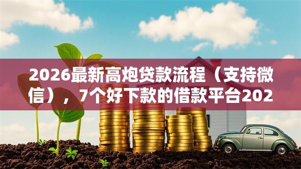 2026最新高炮贷款流程（支持微信），7个好下款的借款平台2025无私分享