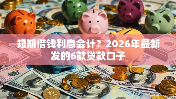 短期借钱利息会计？2026年最新发的6款贷款口子