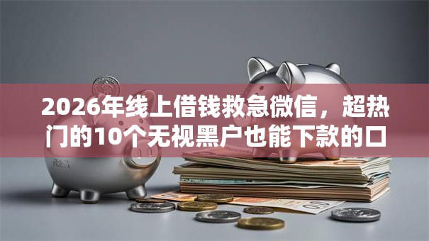 2026年线上借钱救急微信,超热门的10个无视黑户也能下款的口子推荐 2026年线上借钱救急微信,超热门的10个无视黑户也能下款的口子推荐