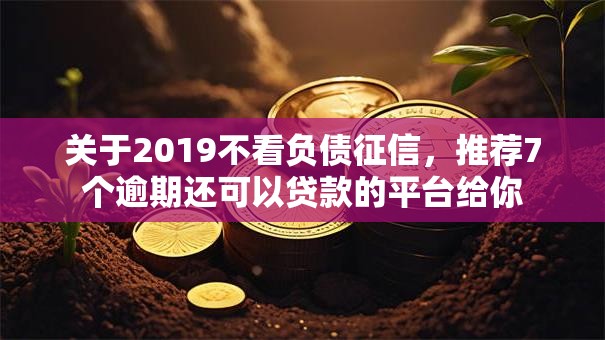 关于2019不看负债征信，推荐7个逾期还可以贷款的平台给你