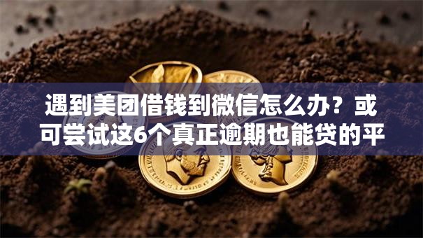 遇到美团借钱到微信怎么办？或可尝试这6个真正逾期也能贷的平台