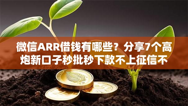 微信ARR借钱有哪些?分享7个高炮新口子秒批秒下款不上征信不用还的 微信ARR借钱有哪些?分享7个高炮新口子秒批秒下款不上征信不用还的