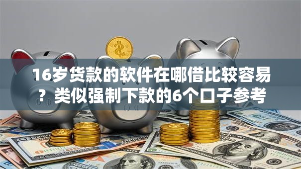 16岁货款的软件在哪借比较容易?类似强制下款的6个口子参考 16岁货款的软件在哪借比较容易?类似强制下款的6个口子参考