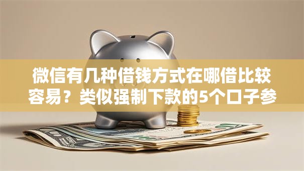 微信有几种借钱方式在哪借比较容易？类似强制下款的5个口子参考