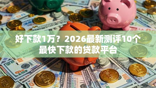 好下款1万？2026最新测评10个最快下款的贷款平台
