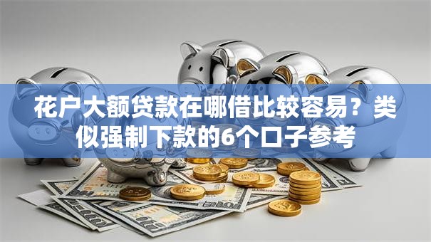 花户大额贷款在哪借比较容易？类似强制下款的6个口子参考