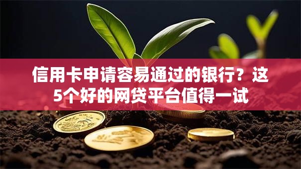 信用卡申请容易通过的银行？这5个好的网贷平台值得一试