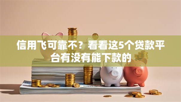 信用飞可靠不?看看这5个贷款平台有没有能下款的 信用飞可靠不?看看这5个贷款平台有没有能下款的