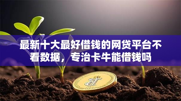 最新十大最好借钱的网贷平台不看数据，专治卡牛能借钱吗