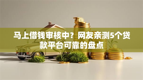 马上借钱审核中？网友亲测5个贷款平台可靠的盘点