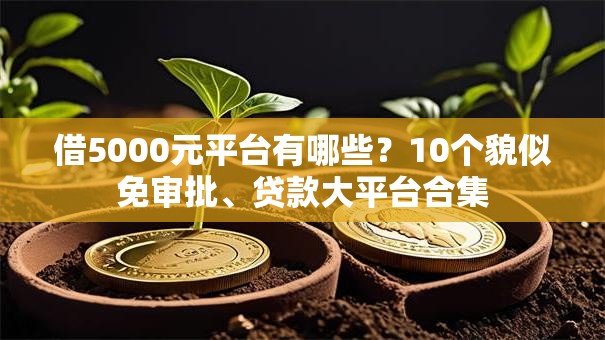 借5000元平台有哪些?10个貌似免审批、贷款大平台合集 借5000元平台有哪些?10个貌似免审批、贷款大平台合集