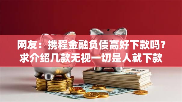 网友：携程金融负债高好下款吗？求介绍几款无视一切是人就下款的app