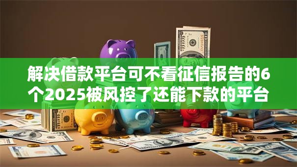 解决借款平台可不看征信报告的6个2025被风控了还能下款的平台分享