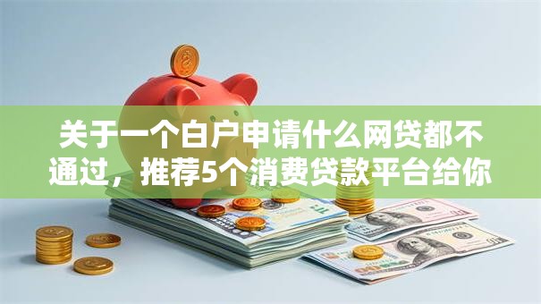 关于一个白户申请什么网贷都不通过，推荐5个消费贷款平台给你