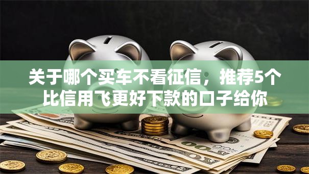 关于哪个买车不看征信，推荐5个比信用飞更好下款的口子给你