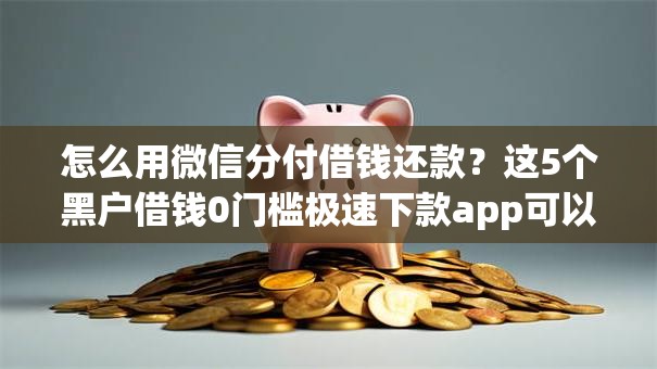 怎么用微信分付借钱还款？这5个黑户借钱0门槛极速下款app可以试试