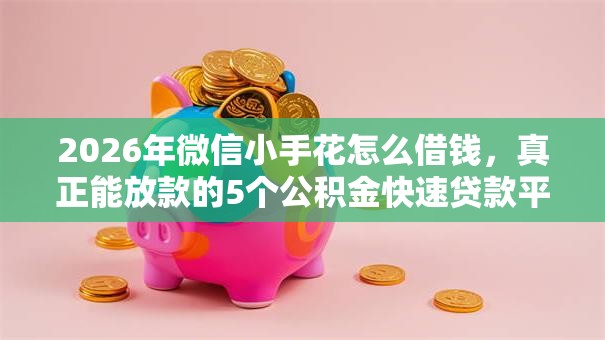 2026年微信小手花怎么借钱,真正能放款的5个公积金快速贷款平台推荐 2026年微信小手花怎么借钱,真正能放款的5个公积金快速贷款平台推荐