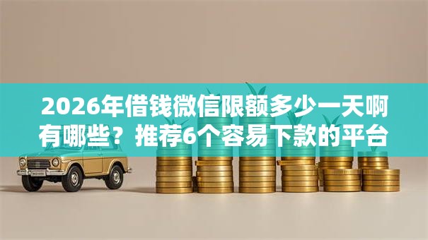 2026年借钱微信限额多少一天啊有哪些？推荐6个容易下款的平台