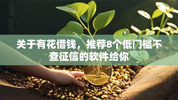 关于有花借钱，推荐8个低门槛不查征信的软件给你