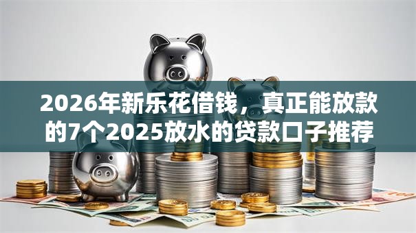 2026年新乐花借钱，真正能放款的7个2025放水的贷款口子推荐