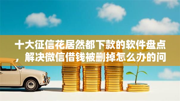 十大征信花居然都下款的软件盘点，解决微信借钱被删掉怎么办的问题