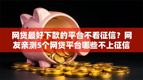 网贷最好下款的平台不看征信？网友亲测5个网贷平台哪些不上征信盘点
