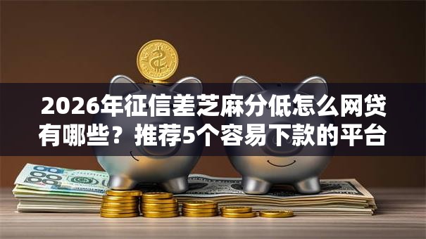 2026年征信差芝麻分低怎么网贷有哪些？推荐5个容易下款的平台