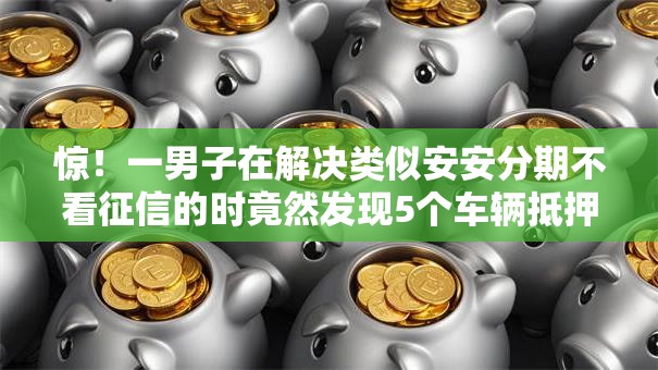 惊！一男子在解决类似安安分期不看征信的时竟然发现5个车辆抵押贷款平台，事后分享了出来