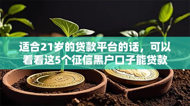 适合21岁的贷款平台的话,可以看看这5个征信黑户口子能贷款 适合21岁的贷款平台的话,可以看看这5个征信黑户口子能贷款