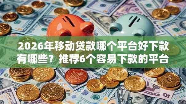 2026年移动贷款哪个平台好下款有哪些？推荐6个容易下款的平台