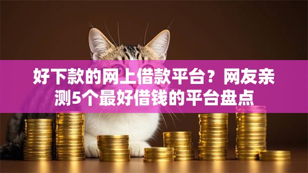 好下款的网上借款平台？网友亲测5个最好借钱的平台盘点
