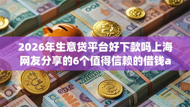 2026年生意贷平台好下款吗上海网友分享的6个值得信赖的借钱app我觉得不错！