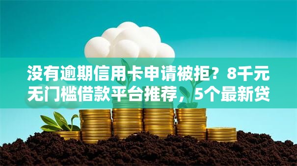 没有逾期信用卡申请被拒？8千元无门槛借款平台推荐，5个最新贷款口子盘点