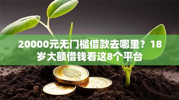 20000元无门槛借款去哪里?18岁大额借钱看这8个平台 20000元无门槛借款去哪里?18岁大额借钱看这8个平台