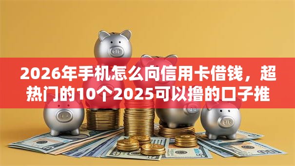 2026年手机怎么向信用卡借钱，超热门的10个2025可以撸的口子推荐