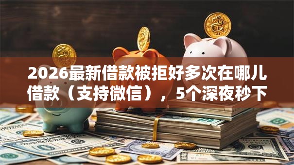 2026最新借款被拒好多次在哪儿借款（支持微信），5个深夜秒下款的口子无私分享