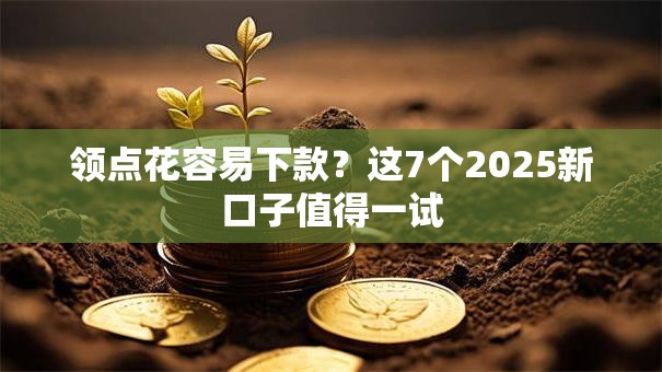 领点花容易下款？这7个2025新口子值得一试