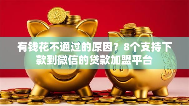 有钱花不通过的原因？8个支持下款到微信的贷款加盟平台