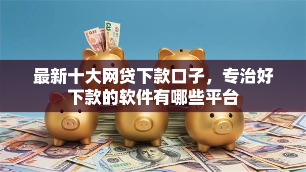 最新十大网贷下款口子，专治好下款的软件有哪些平台