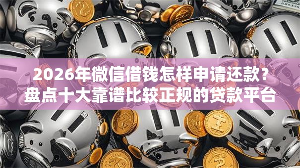 2026年微信借钱怎样申请还款?盘点十大靠谱比较正规的贷款平台 2026年微信借钱怎样申请还款?盘点十大靠谱比较正规的贷款平台