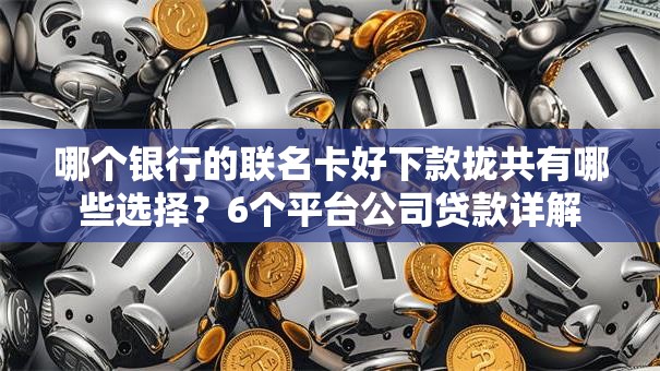 哪个银行的联名卡好下款拢共有哪些选择？6个平台公司贷款详解