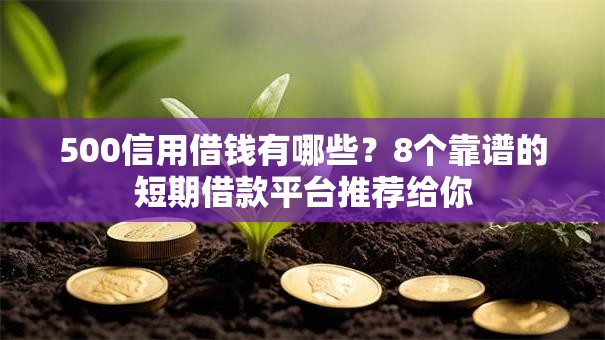 500信用借钱有哪些？8个靠谱的短期借款平台推荐给你