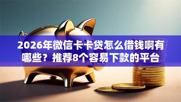 2026年微信卡卡贷怎么借钱啊有哪些?推荐8个容易下款的平台 2026年微信卡卡贷怎么借钱啊有哪些?推荐8个容易下款的平台